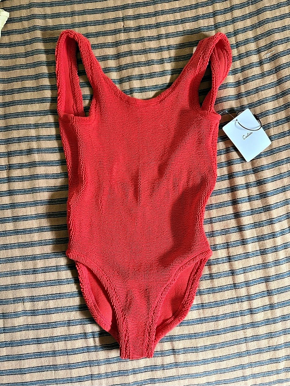 Cadet Red One-Piece Swimsuit NWT